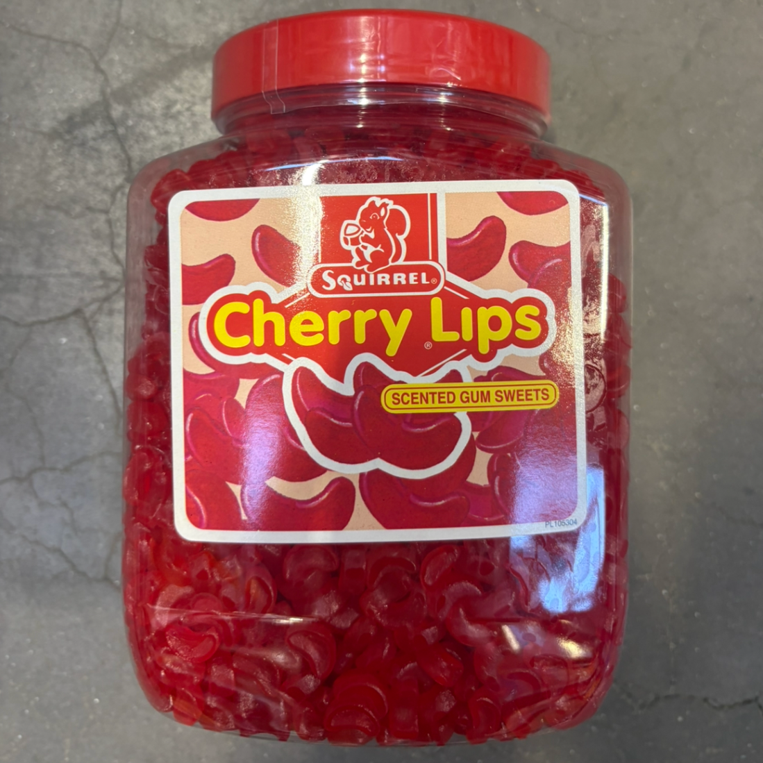 old school soapy 70s cherry lips
