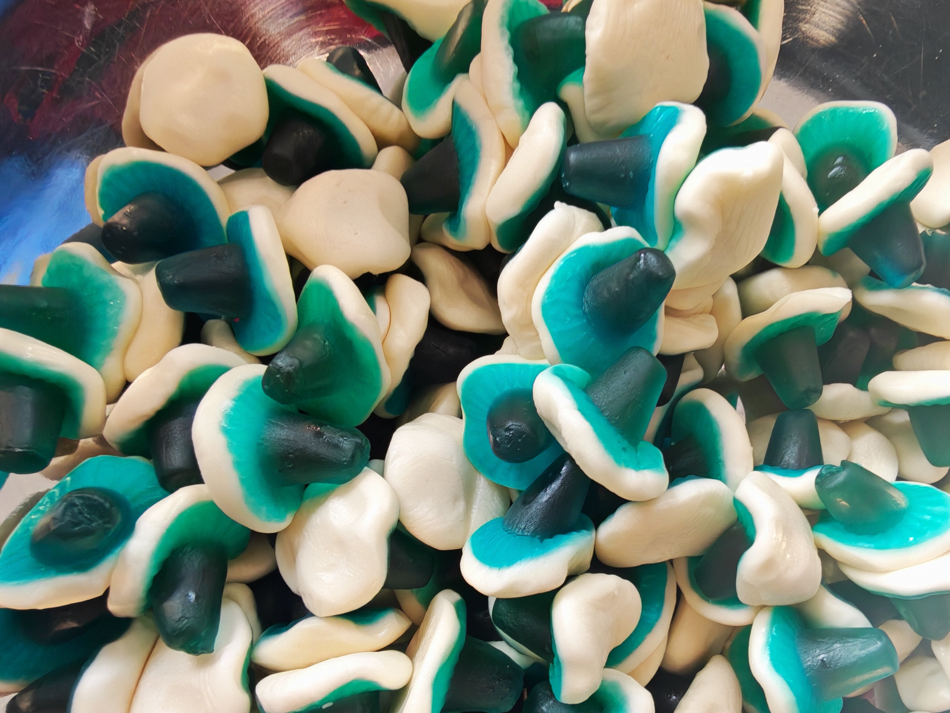 Jelly Mushrooms Blue