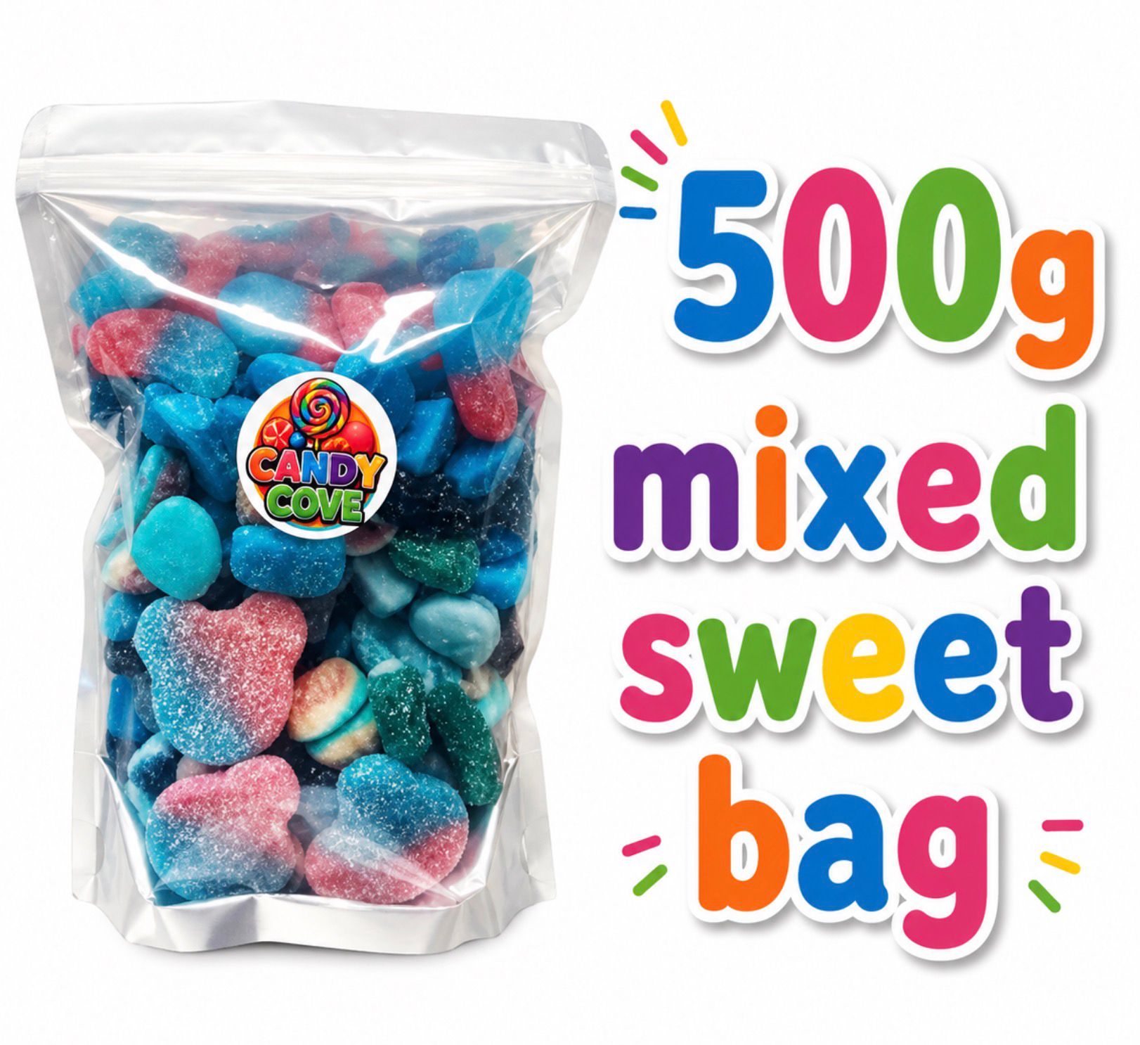 500g bag of sweets
