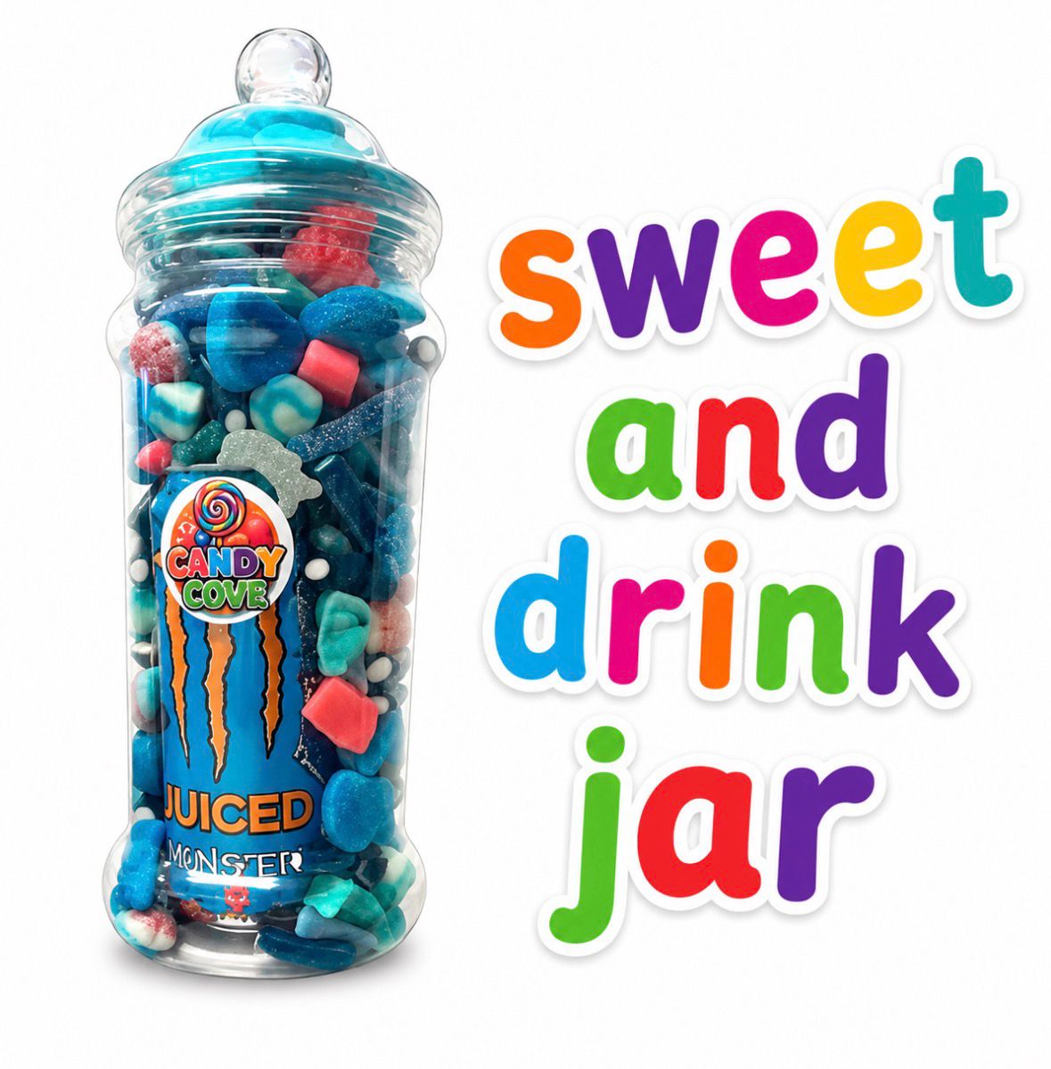 2.5L Victorian Style Jar with Drink