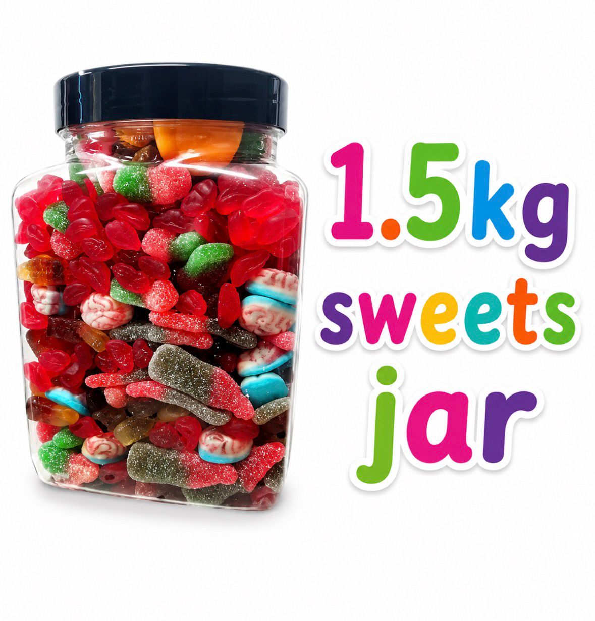 1.5kg sweet jars